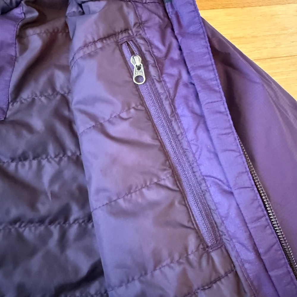 Eddie Bauer Women’s WeatherEdge Insulated Rain Jacket - Purple - Size M Women's - Picture 8 of 12